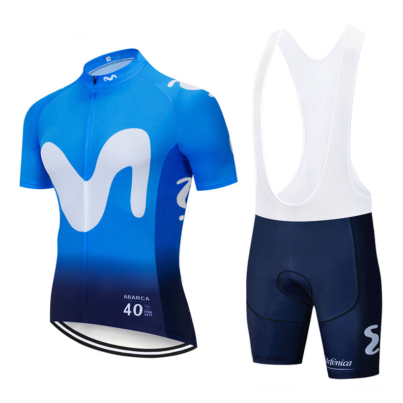 6 colors 2019 MOVISTAR cycling TEAM jersey 20D bike shorts Ropa Ciclismo MENS summer quick dry pro BICYCLING Maillot bottom wear - ArtificialBeast