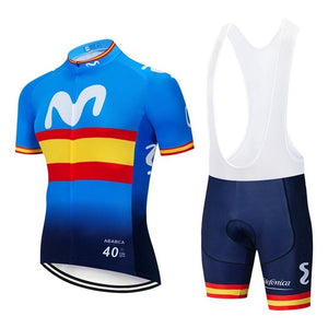 6 colors 2019 MOVISTAR cycling TEAM jersey 20D bike shorts Ropa Ciclismo MENS summer quick dry pro BICYCLING Maillot bottom wear - ArtificialBeast