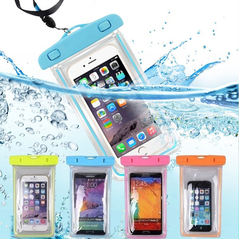 Waterproof Phone Pouch Drift Diving Swimming Bag Underwater Dry Bag Case Cover For Phone Water Sports Beach Pool Skiing 6 inch - ArtificialBeast