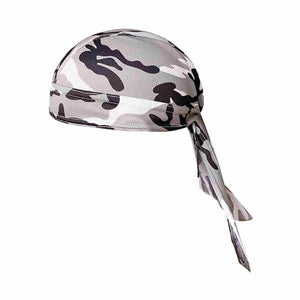 Sport Cap Breathable Quick Dry Pirate Cap Helmet Moisture Wicking Sunshade Head Cover Headscarf Outdoor Cycling Bandana Headband - ArtificialBeast