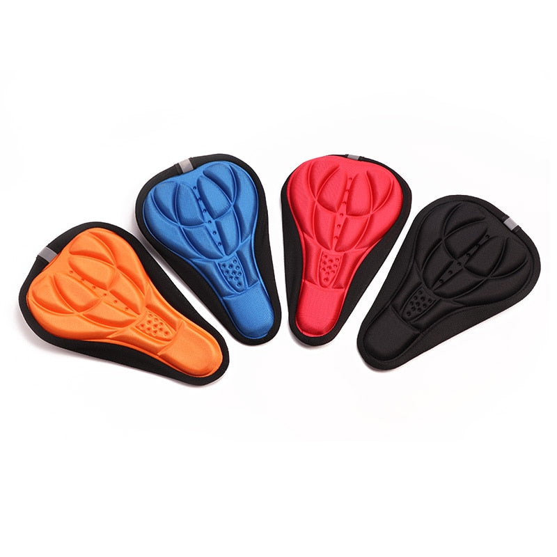 2019 Hot Sale Bike Cushion Pad Men Women Thick Cycling Bicycle Sponge Pad Seat Saddle Cover Outdoor Bike 3D Sports Pad 4 Colors - ArtificialBeast