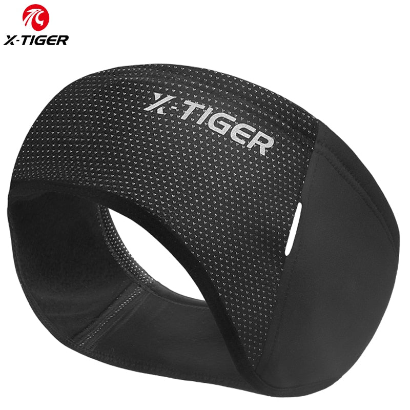 X-TIGER Outdoor Sports Cycling Headwear Winter Windproof Cycling Headband Cap Keep Warm Fleece Bike Equipment Ear Warmer - ArtificialBeast