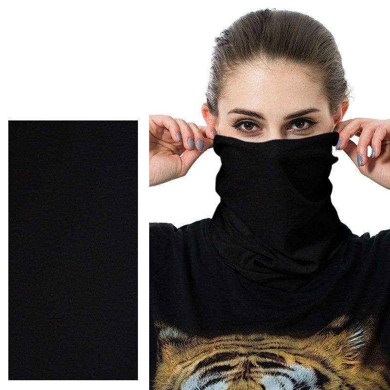 buffe Custom Bandana Headband Solid Color Unisex Magic Tube Seamless Bandanas Cycling Face Mask Shield Head Scarf Neck Gaiter - ArtificialBeast