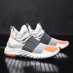 Mesh Breathable Sneakers Men Running Shoes Lightweight Casual Male Lace-up Outdoor Sport Shoes Men Comfortable Wear Resistant - ArtificialBeast