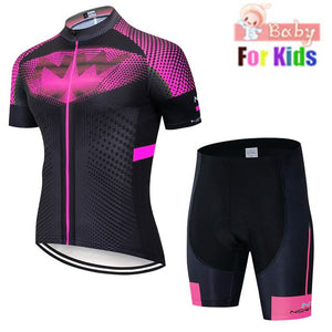 2020 new Kids Cycling Jersey Set etixx Children Cycling Clothing Summer Bike Jersey Quick Dry Bicycle Jersey Suit Fluorescence - ArtificialBeast