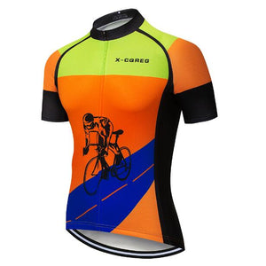 X-CQREG Men's Cycling Jerseys 2019 Hot Roupas Ropa Ciclismo Hombre MTB Maillot Cycling/Summer Road Bike Wear Clothes Cycling Set - ArtificialBeast