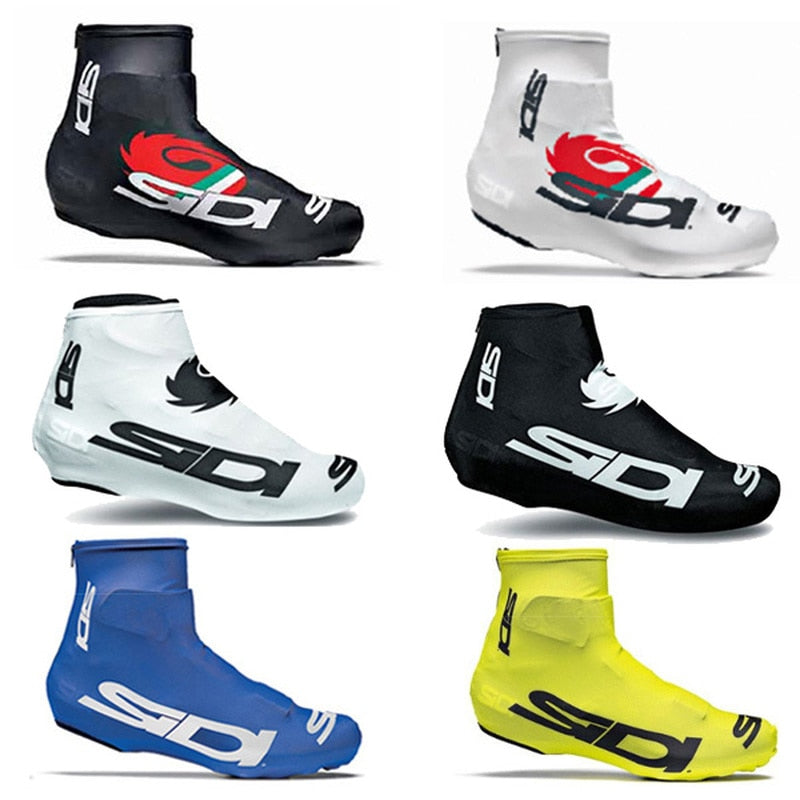 Professional sports cycling shoes SIDI Cover quick-drying 100% Lycra men's and women's sports shoes racing bike riding overshoes - ArtificialBeast