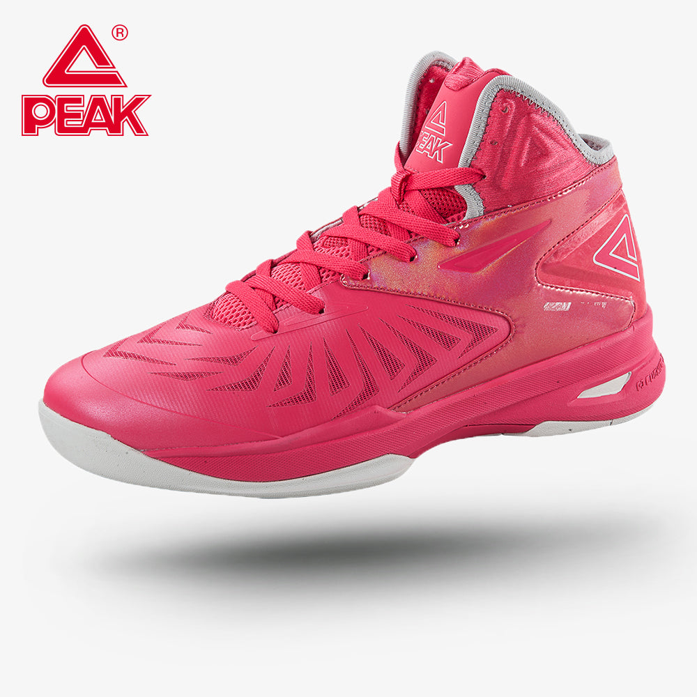 PEAK Adult Male Basketball Shoes FIBA Soaring II High Ankle Protect Safety Basketball Sneaker Professional Cushioning Footwear - ArtificialBeast