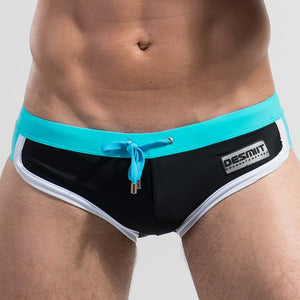 Men's Swim Briefs Man Sexy Low Waist Swimming Trunks Male Swimwear M L XL XXL Multicolor Swimsuits bathing suit board shorts - ArtificialBeast