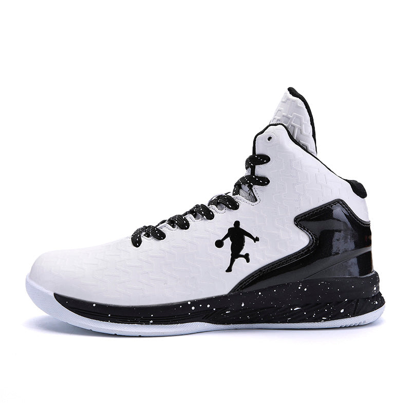 Man High-top Jordan Basketball Shoes Men's Cushioning Light Basketball Sneakers Anti-skid Breathable Outdoor Sports Jordan Shoes - ArtificialBeast