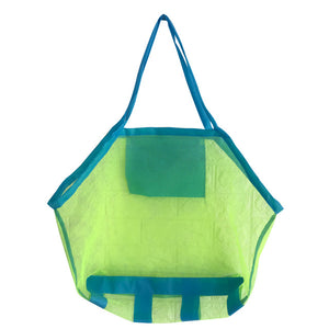 Portable Beach Bag Foldable Mesh Swimming Bag For Children Beach Toy Baskets Storage Bag Kids Outdoor Swimming Waterproof Bags - ArtificialBeast