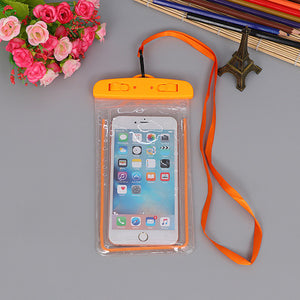 Summer Luminous Waterproof Pouch Swimming Gadget Beach Dry Bag Phone Case Cover Camping Skiing Holder For Cell Phone 3.5-6Inch - ArtificialBeast