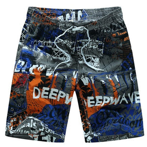 Sexy Swimsuit 2019 Summer Mens Swimwear Print Swimming Shorts For Men Surf Board Beach Wear Quick Dry Swimming Trunks Sunga 6XL - ArtificialBeast